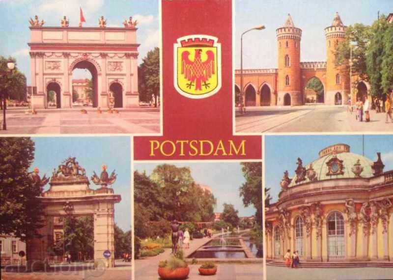 Potsdam. Пощенска картичка.