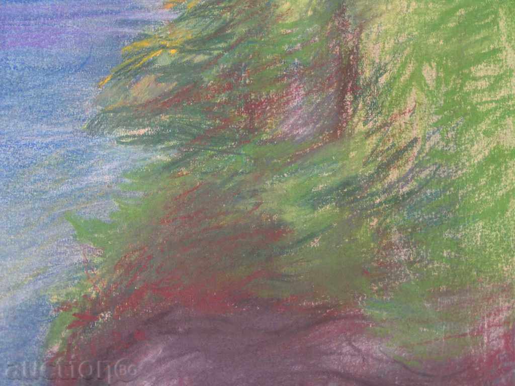 PAINTING BEACH pastel / Maria Mezhdurechka - 5 PAINTING BEACH pastel / Maria Mezhdurechka - 5