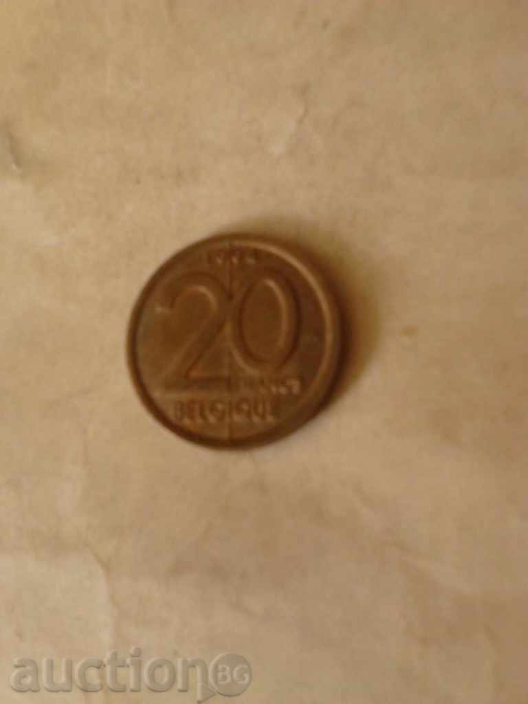 Белгия 20 франка 1994