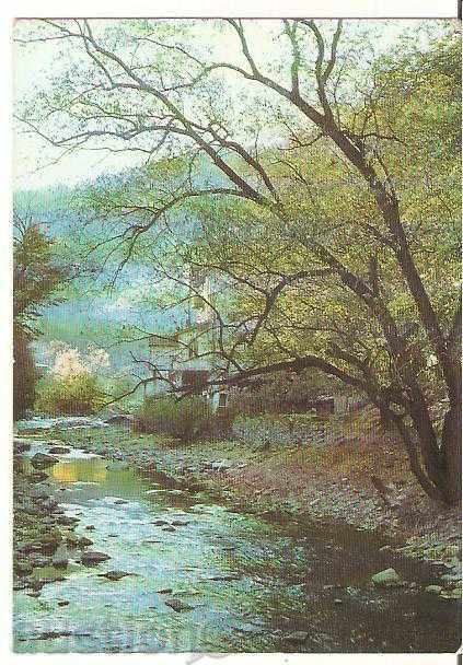 carte Bulgaria Narechen River Chepelarska *