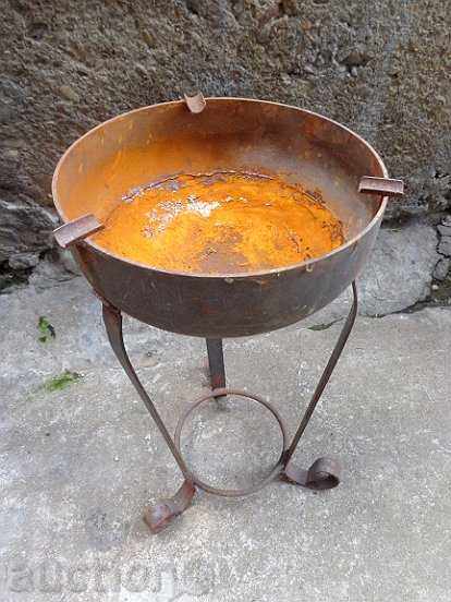 Μεγάλο τασάκι, σφυρήλατο σίδερο, Stolnik - 7 Μεγάλο τασάκι, σφυρήλατο σίδερο, Stolnik - 7