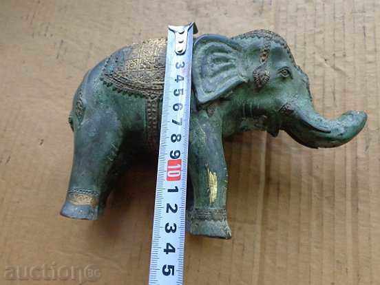 Auction  Old bronze elephant, statuette, figure, figure, sculptor