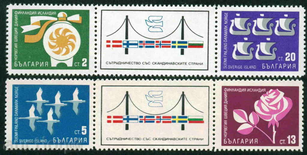 1896 Bulgaria 1968 Sutrud. with Scandinavian countries **