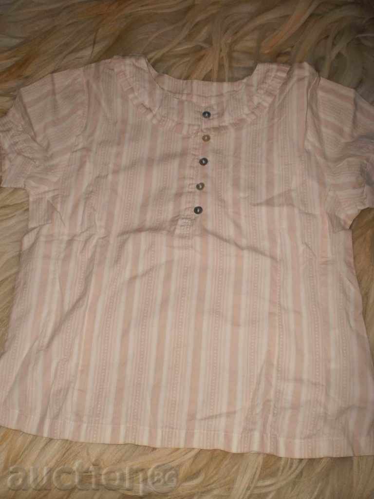 Луксозна детска блуза NOA NOA размер 134 в цвят капучино, но