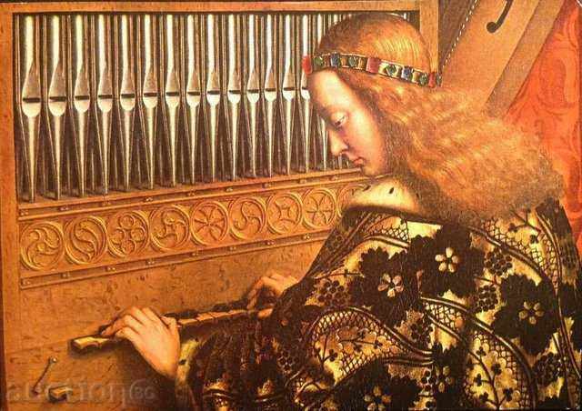 Der ENGEL un Orgel der - carte poștală