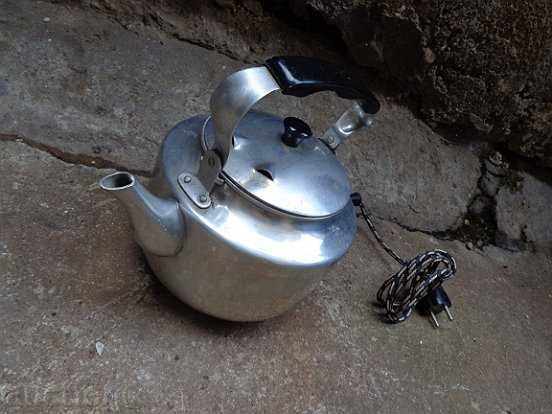 Electric teapot with cable from the 70s USSR - 6 Electric teapot with cable from the 70s USSR - 6