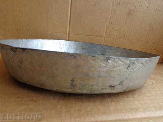 Copper bowl, baker, tin tray with engravings, copper - 7 Copper bowl, baker, tin tray with engravings, copper - 7