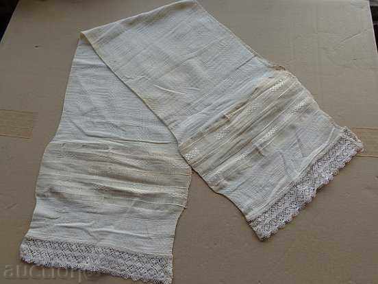 Old woolen cloth, knit, crochet with embroidery