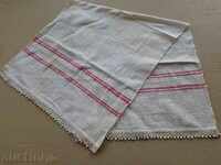 Стара кенарена кърпа , плетка, кенар с бродерия