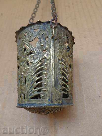 Old bronze candlestick, icon, religion, cross - 5 Old bronze candlestick, icon, religion, cross - 5