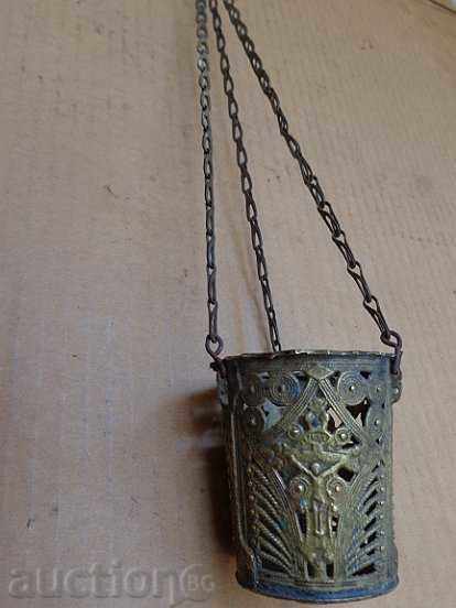 Old bronze candlestick, icon, religion, cross - 6 Old bronze candlestick, icon, religion, cross - 6