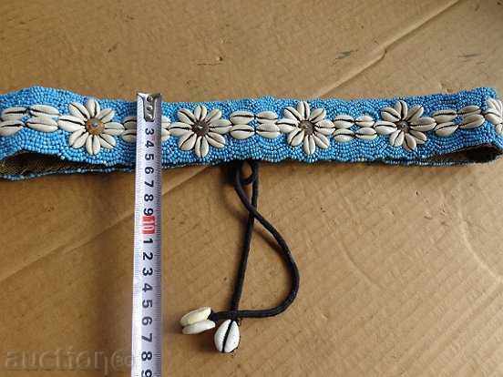 Corded belt, beaded belt - 6 Corded belt, beaded belt - 6