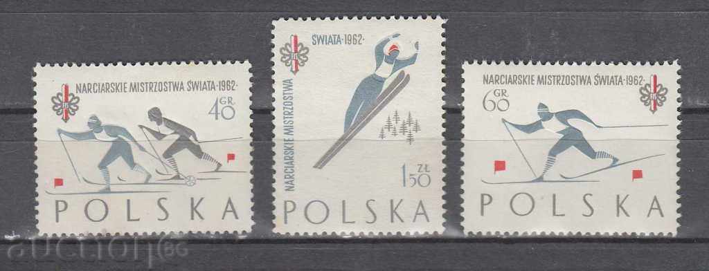 31K503 / POLAND - 1962 SPORTS SKI RIDING SKI LEVELS