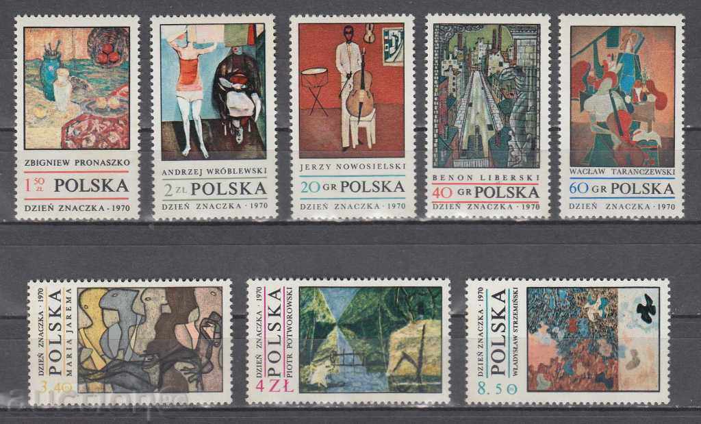 Auction 31K514 / POLAND - 1970 ART - PICTURES Auction 31K514 / POLAND - 1970 ART - PICTURES
