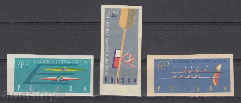 Auction 31K582 / POLAND - 1961 SPORT - KANU KAYAK UNKNOWN Auction 31K582 / POLAND - 1961 SPORT - KANU KAYAK UNKNOWN