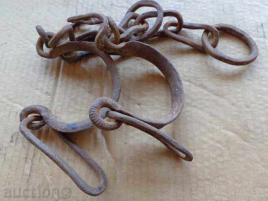 Eyebrows, pillows, handcuffs, chains, wrought iron - 6