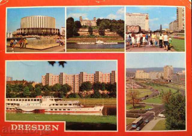 Dresden - carte poștală
