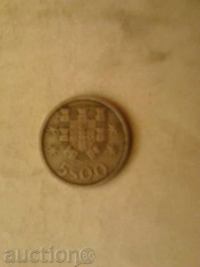 Portugal 5 escudo 1968