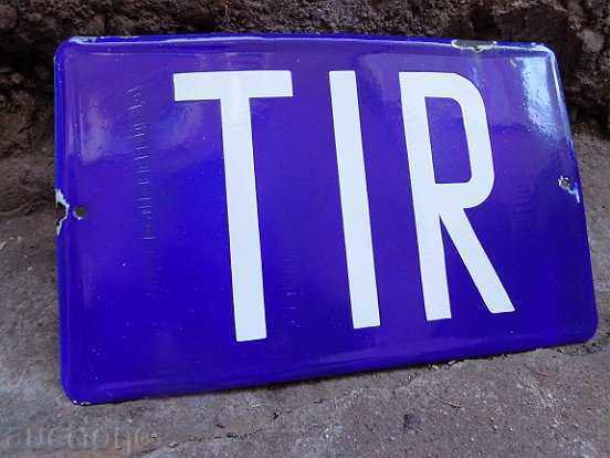 Delivery of Enameled plate, plate Delivery of Enameled plate, plate