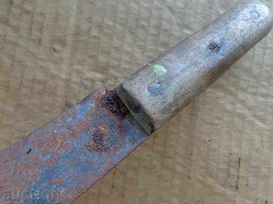 Delivery of Old manual forged knife, karaoke, sheep blade, yatagan