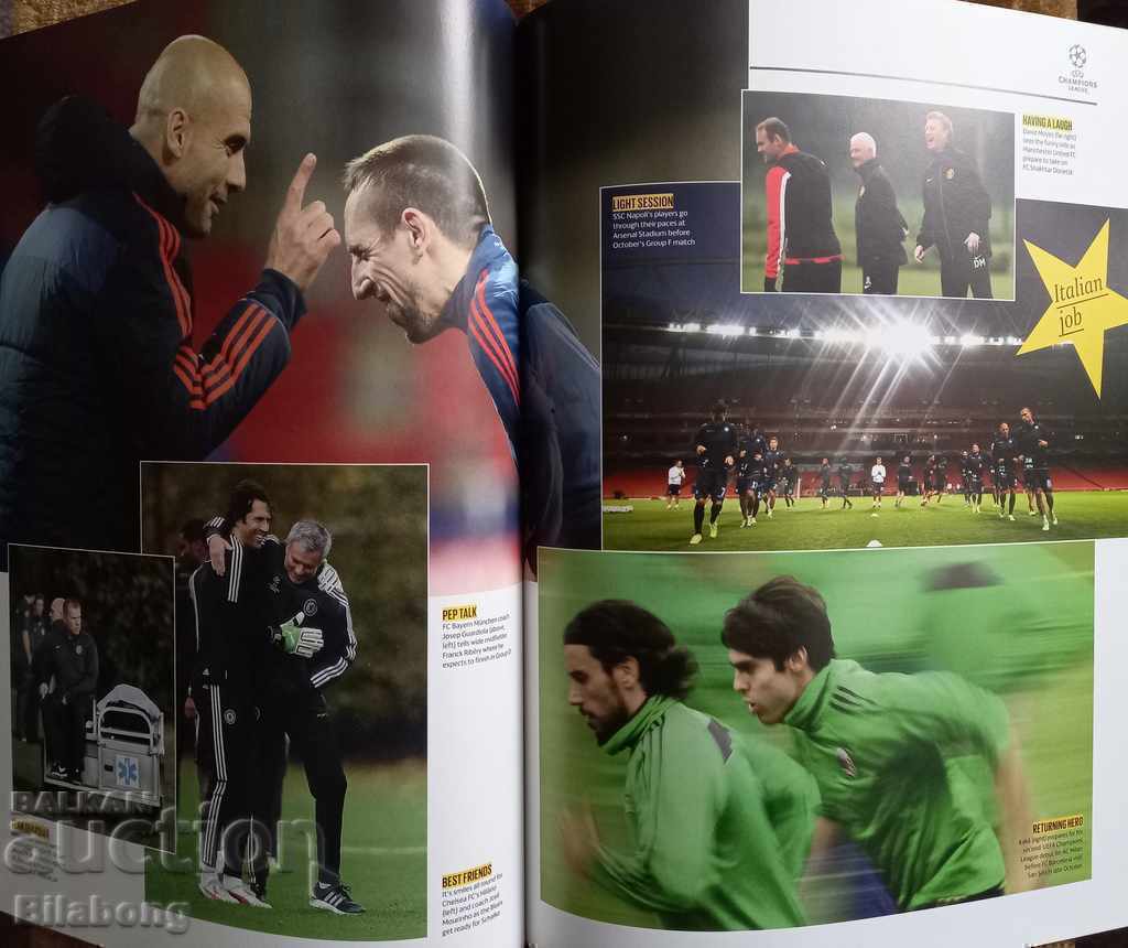 Delivery of Champions League Football Magazine, Matchday 6 - 2013 Delivery of Champions League Football Magazine, Matchday 6 - 2013