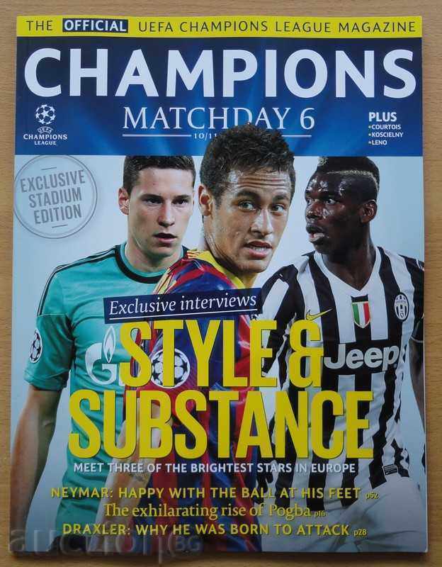 Champions League Football Magazine, Matchday 6 - 2013 Champions League Football Magazine, Matchday 6 - 2013