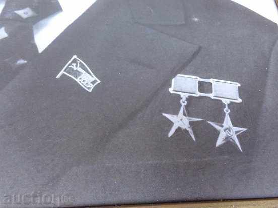 Auction Sat photo framed, portrait of Alexei Kosigin Auction Sat photo framed, portrait of Alexei Kosigin