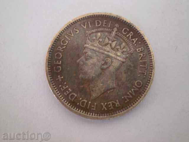 1 shilling - British West Africa, series, 1949- 31D with price 13.00 BGN | € 6.65