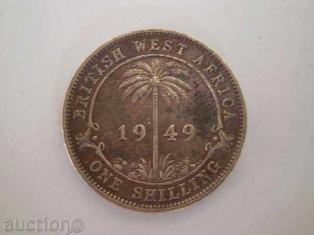 1 shilling - British West Africa, series, 1949- 31D