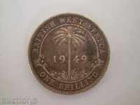 1 shilling - British West Africa, series, 1949- 31D