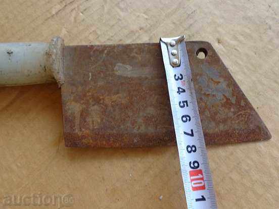 Old forged saber, ax, pole, knife, machete - 7 Old forged saber, ax, pole, knife, machete - 7