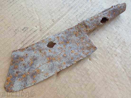 Old forged saber, ax, pole, knife, machete with price 38.00 BGN | € 19.43 Old forged saber, ax, pole, knife, machete with price 38.00 BGN | € 19.43