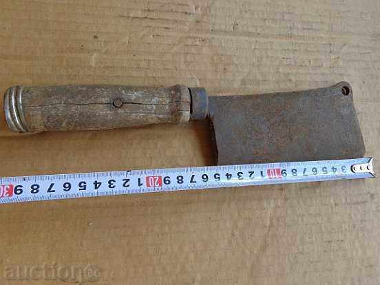 Old forged saber, ax, pole, knife, machete - 5 Old forged saber, ax, pole, knife, machete - 5