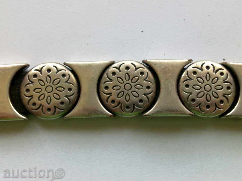 Beautiful male silver-plated bracelet with price 20.00 BGN | € 10.23 Beautiful male silver-plated bracelet with price 20.00 BGN | € 10.23