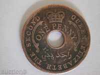 Nigerian Federation - 1 penny, 1959 - 17D
