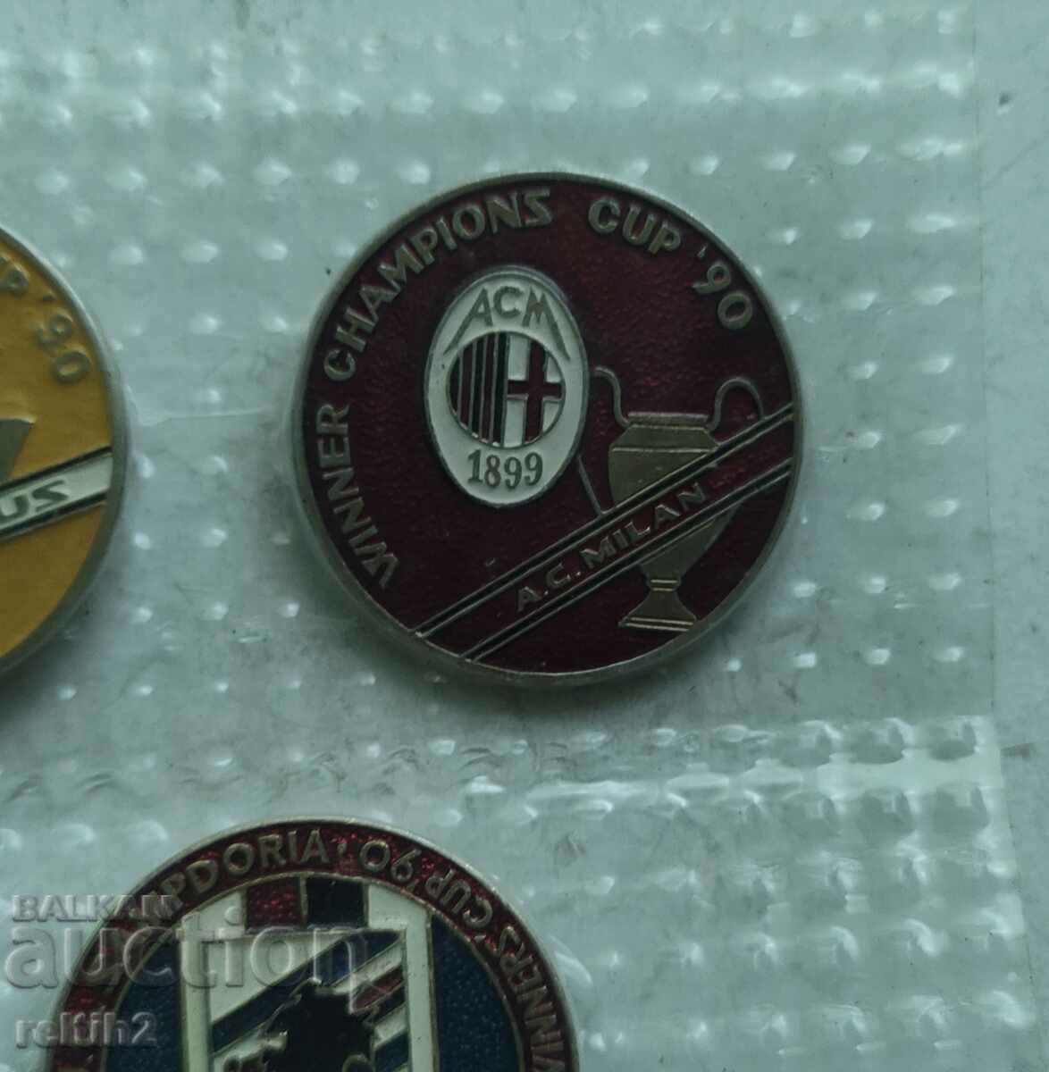 Delivery of Football badges Delivery of Football badges