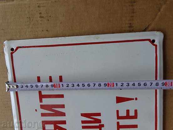 Delivery of Enameled plate, plate Delivery of Enameled plate, plate