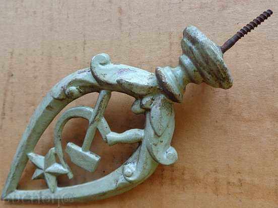 Top of a fighting Komsomol party flag - 6 Top of a fighting Komsomol party flag - 6