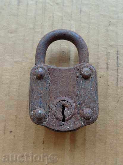 Old padlock, coffer, catan, latch