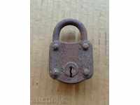 Old padlock, coffer, catan, latch