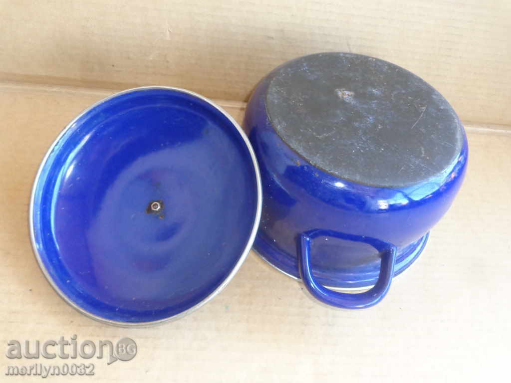 Auction Old Sauce pot, enameled vessel, enamel, USSR Auction Old Sauce pot, enameled vessel, enamel, USSR
