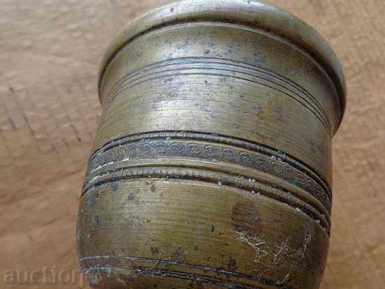 Old bronze mortar, hammer, mortar with price 79.00 BGN | € 40.39 Old bronze mortar, hammer, mortar with price 79.00 BGN | € 40.39