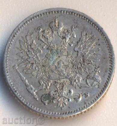 Ρωσική Φινλανδία 25 δεκάρα 1916 ασημένιο νόμισμα με τιμή 20.00 BGN | € 10.23 Ρωσική Φινλανδία 25 δεκάρα 1916 ασημένιο νόμισμα με τιμή 20.00 BGN | € 10.23