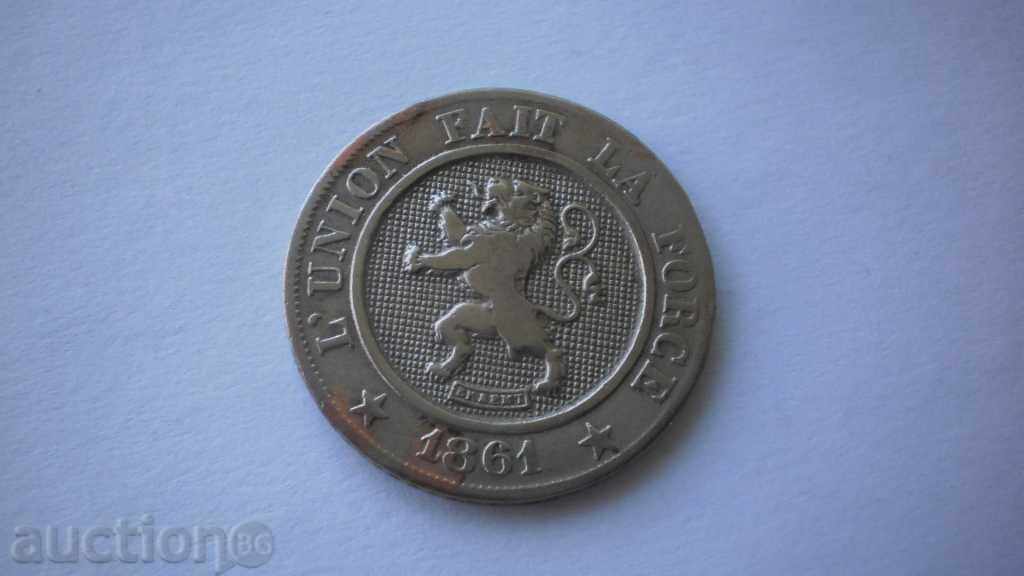 Belgia 10 cenți 1861 rare de monede cu preț € 2.56 | 5.01 BGN
