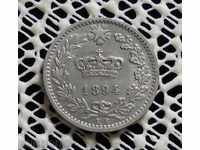 1894KB ITALY 20 CENTESIMI COIN = XF = Rare coin