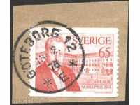 Клеймована марка фон Лауе Нобелов лауреат 1974 от Швеция
