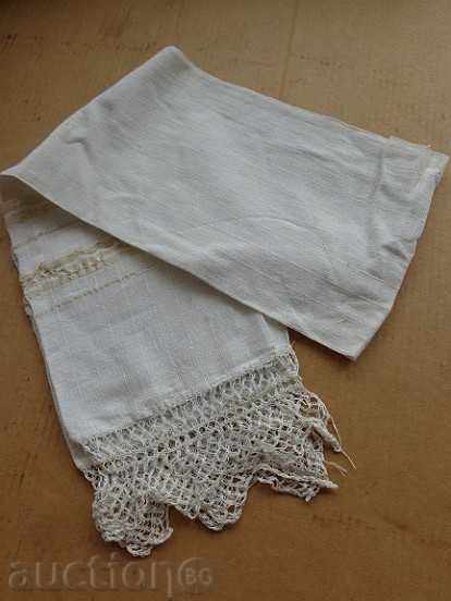 Pânză veche cu franjuri cu dantelă, tricotat, franjuri cu broderie cu preț 49.90 BGN | € 25.51 Pânză veche cu franjuri cu dantelă, tricotat, franjuri cu broderie cu preț 49.90 BGN | € 25.51