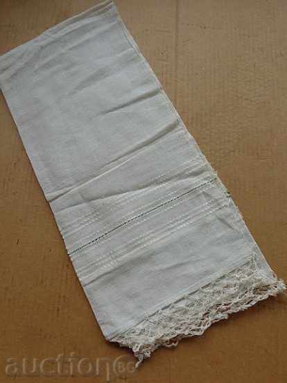 Pânză veche cu franjuri cu dantelă, tricotat, franjuri cu broderie cu preț € 24.43 | 47.78 BGN