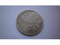 Germany - Empire 1 Márkа 1875 Е Rare Coin