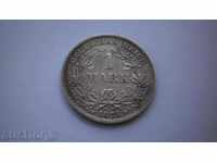 Германия - Империя 1 Mарkа 1875 F Рядка Монета